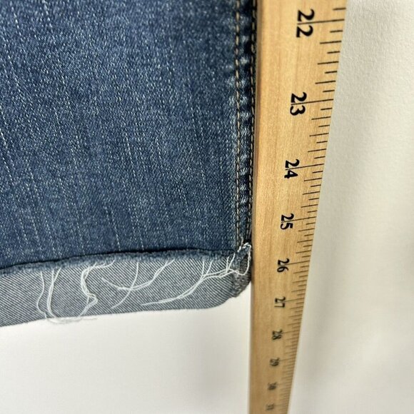 Silver Beau Slim Leg Jeans Womens Size 27 Mid Rise Ankle - Picture 5 of 12